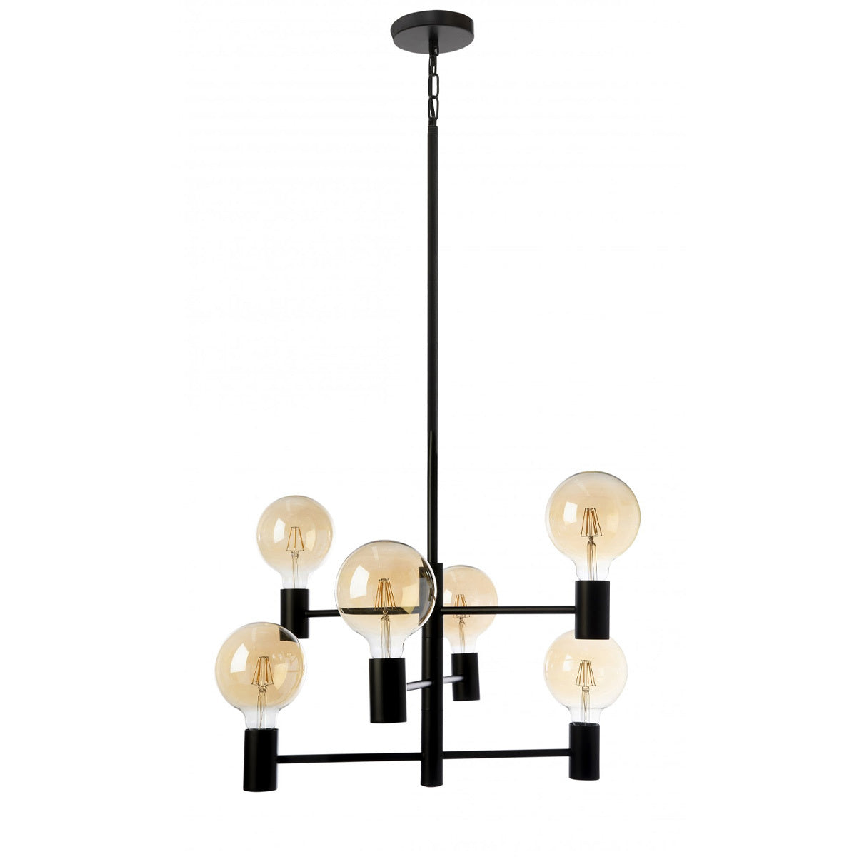 Larry Contemporary 6 Light Pendant