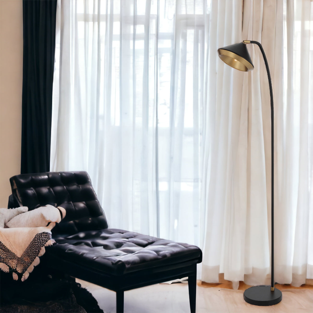 Larson Floor Lamp G9 LED Compatible Scandinavian Style