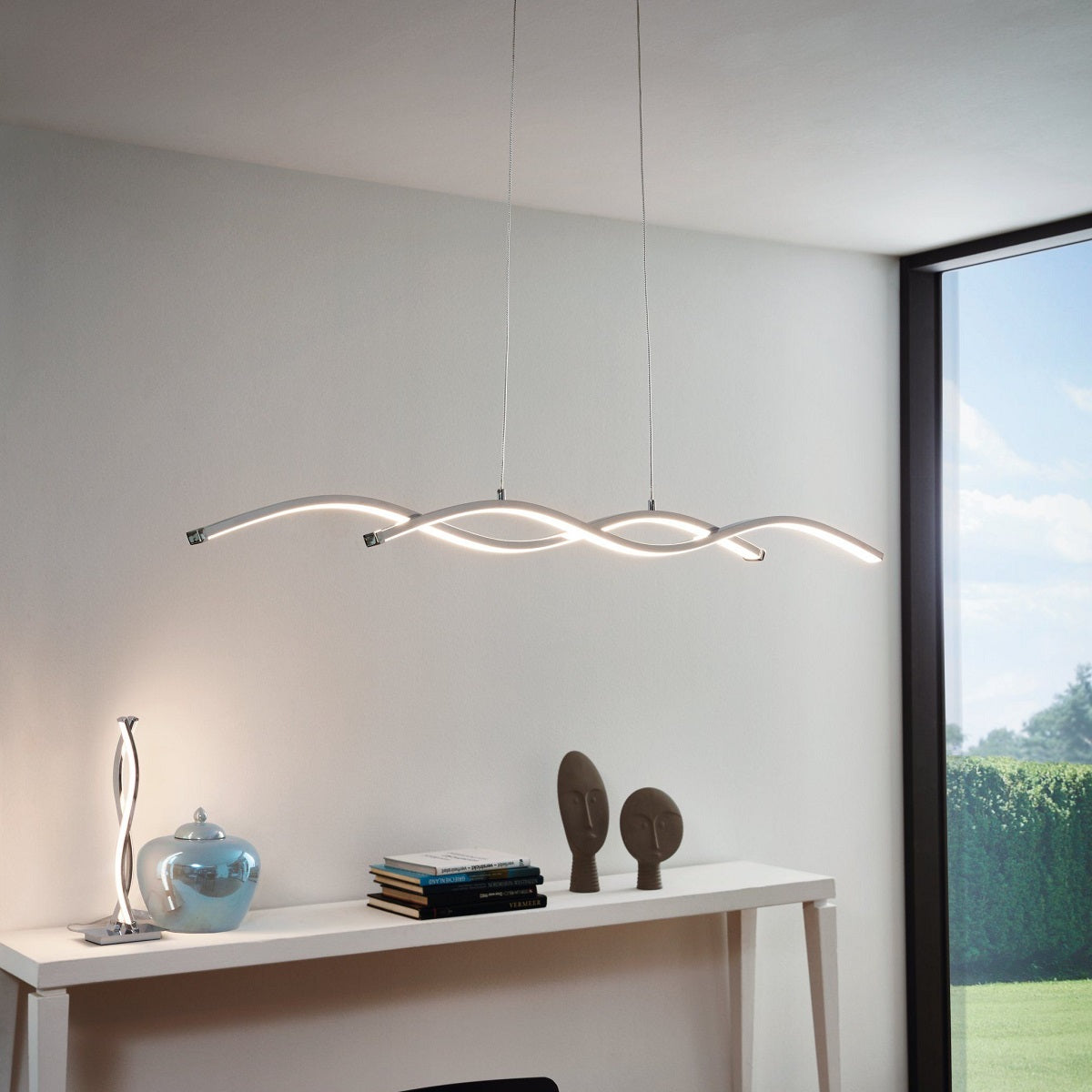 Lasana 2 13W LED Pendant Light with Adjustable Height