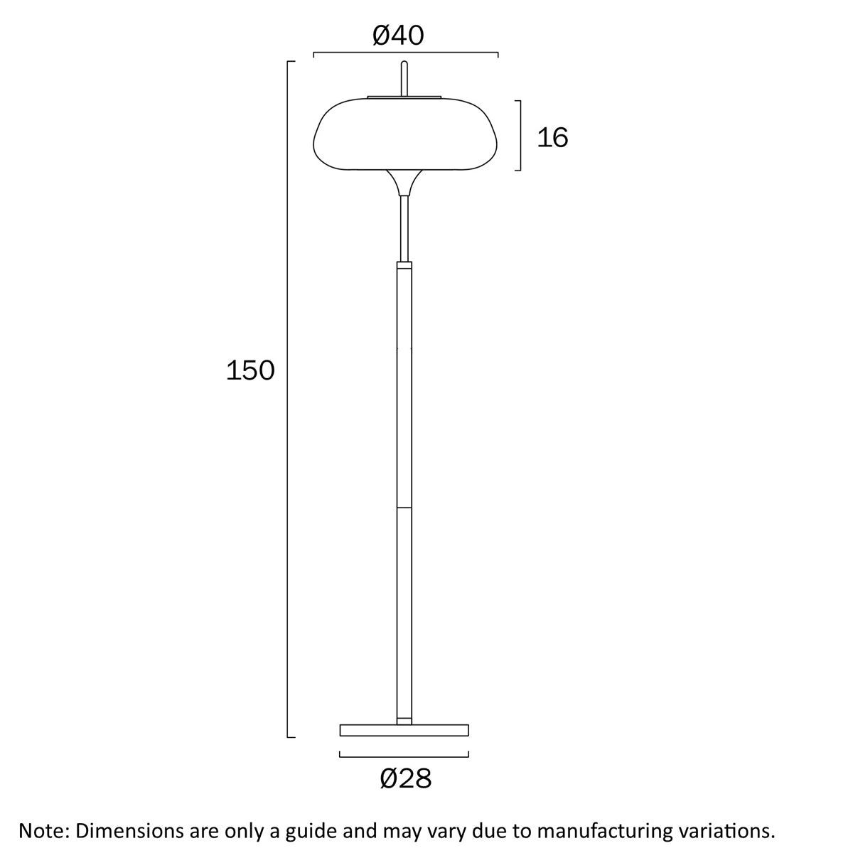 Lasian Lantern Floor Lamp with Sculptural Resin Shade