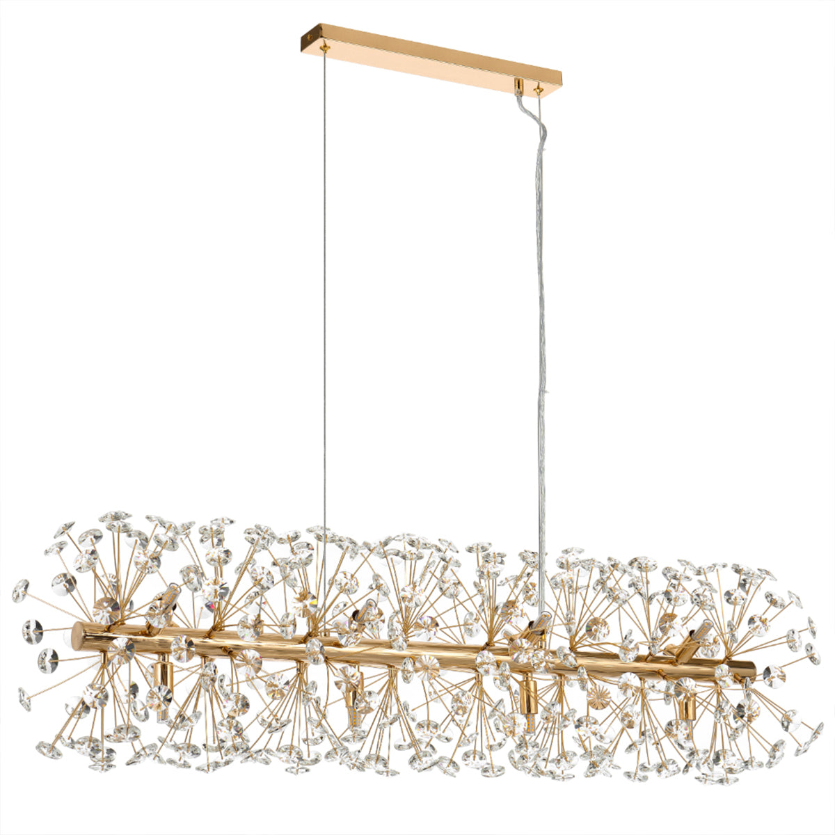Lerida 12 Light Pendant Light with Modern Design