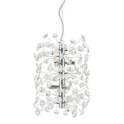 Lerida 16 Light Pendant Light €“ Striking Crystal & Iron