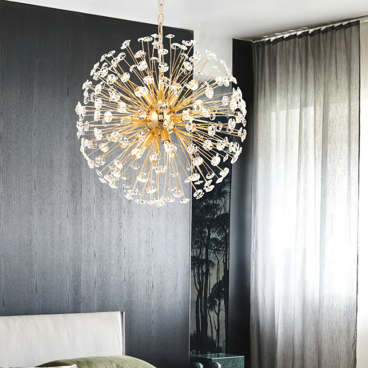 Lerida 9 Light Round Pendant Light with Stunning Design