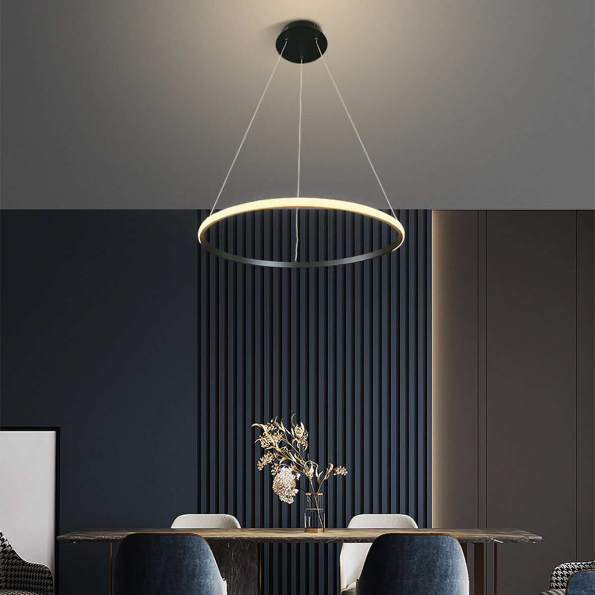 Marcello Small Ring Pendant LED Light