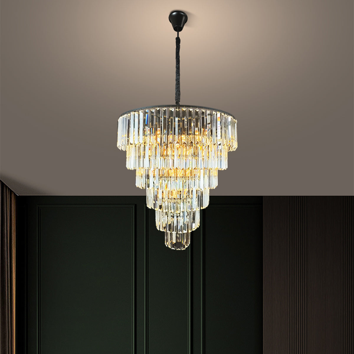 Marinello Crystal Chandelier with 10 Lights