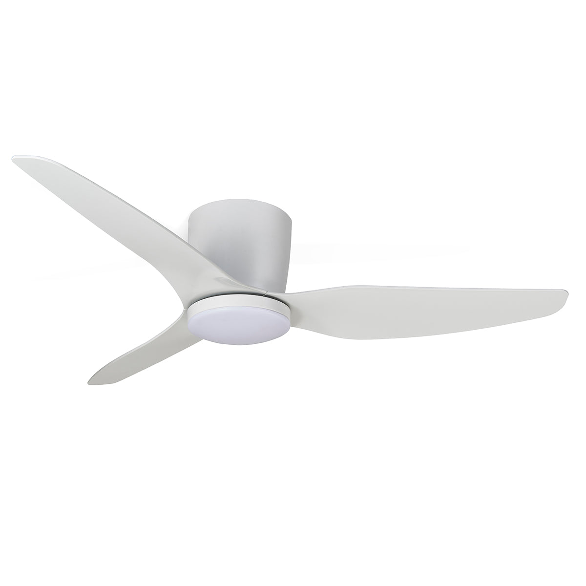 Flush 50" AC Ceiling Fan with LED Light
