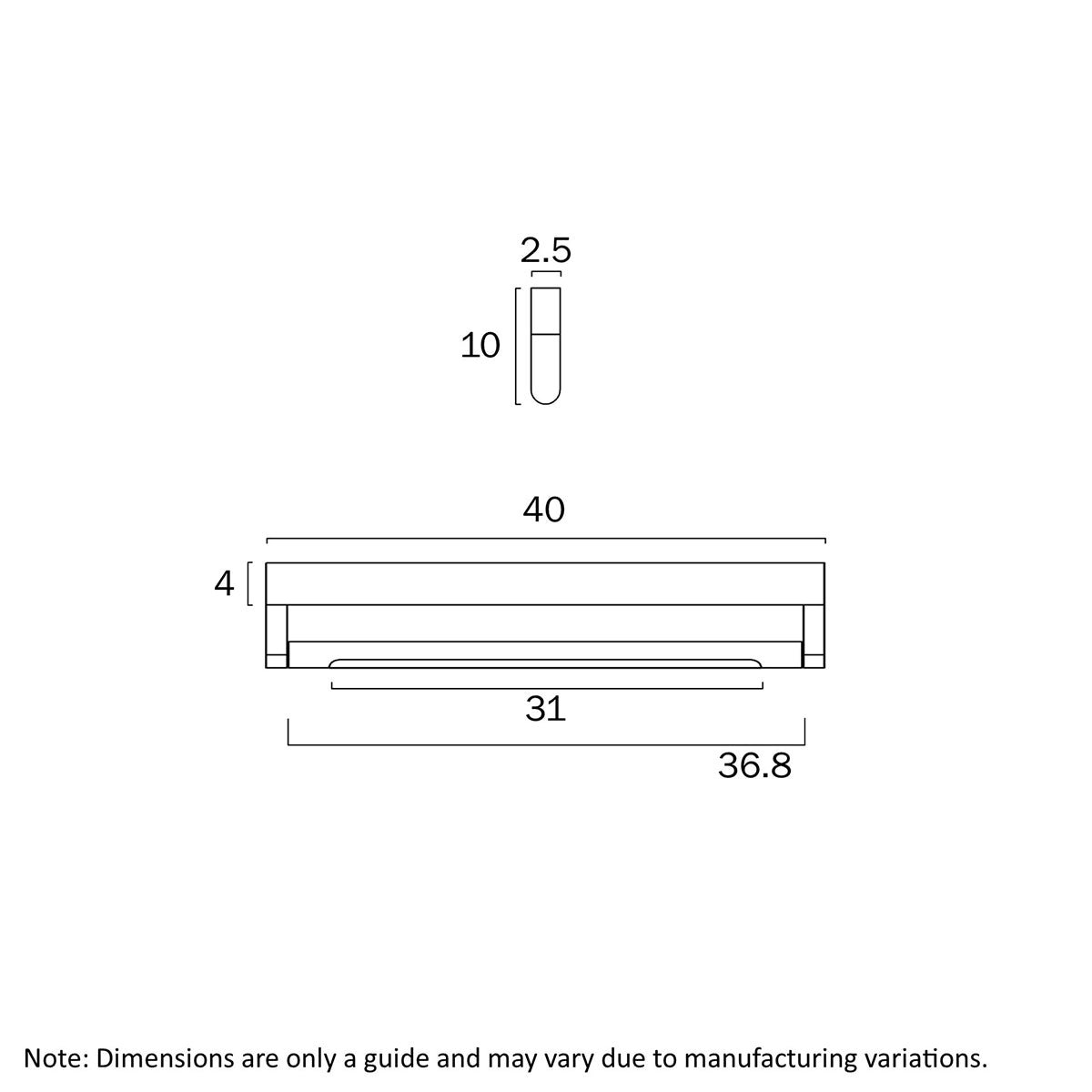 Arvin 40W LED Vanity Wall Light with Adjustable Colour