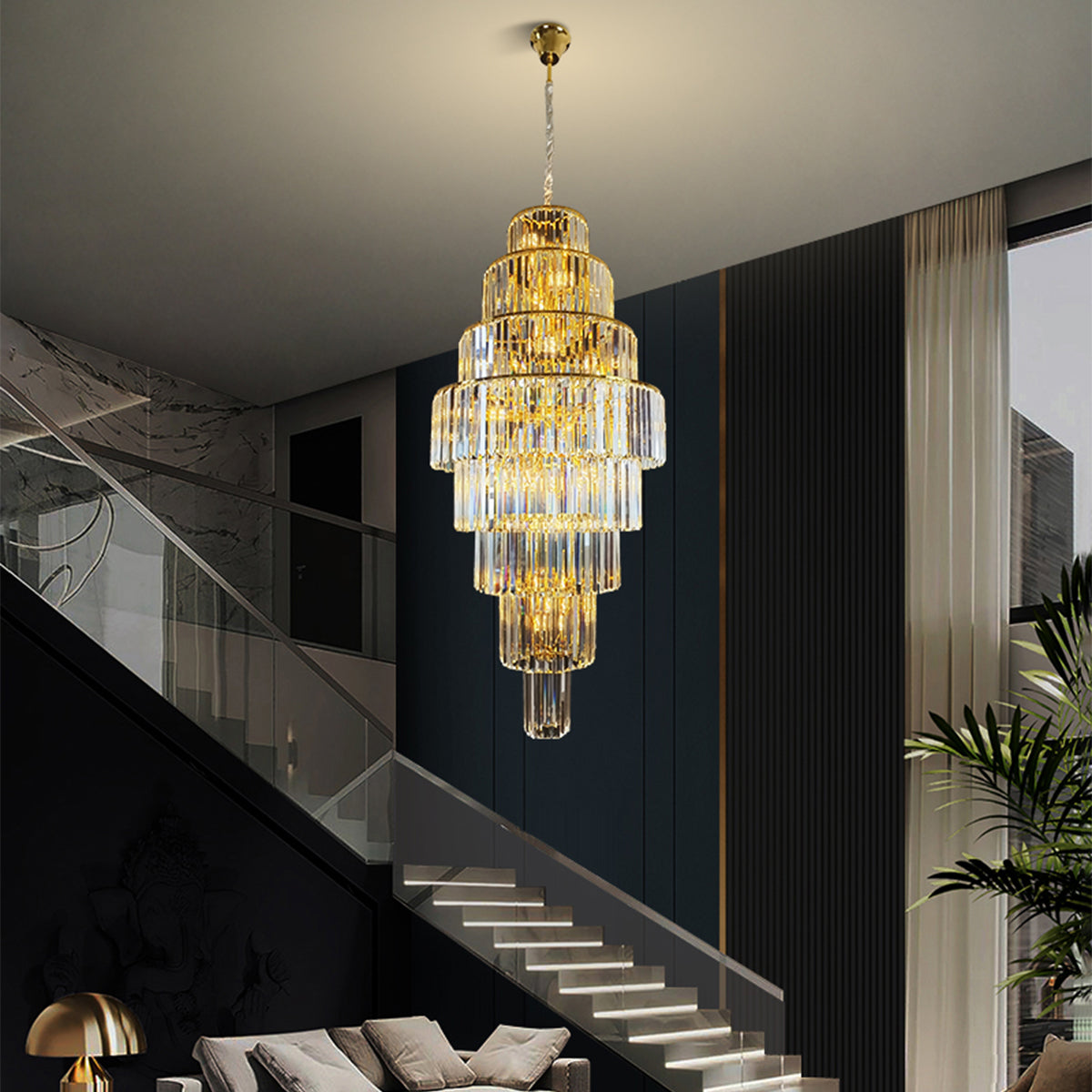 Marinello Crystal Chandelier - Large