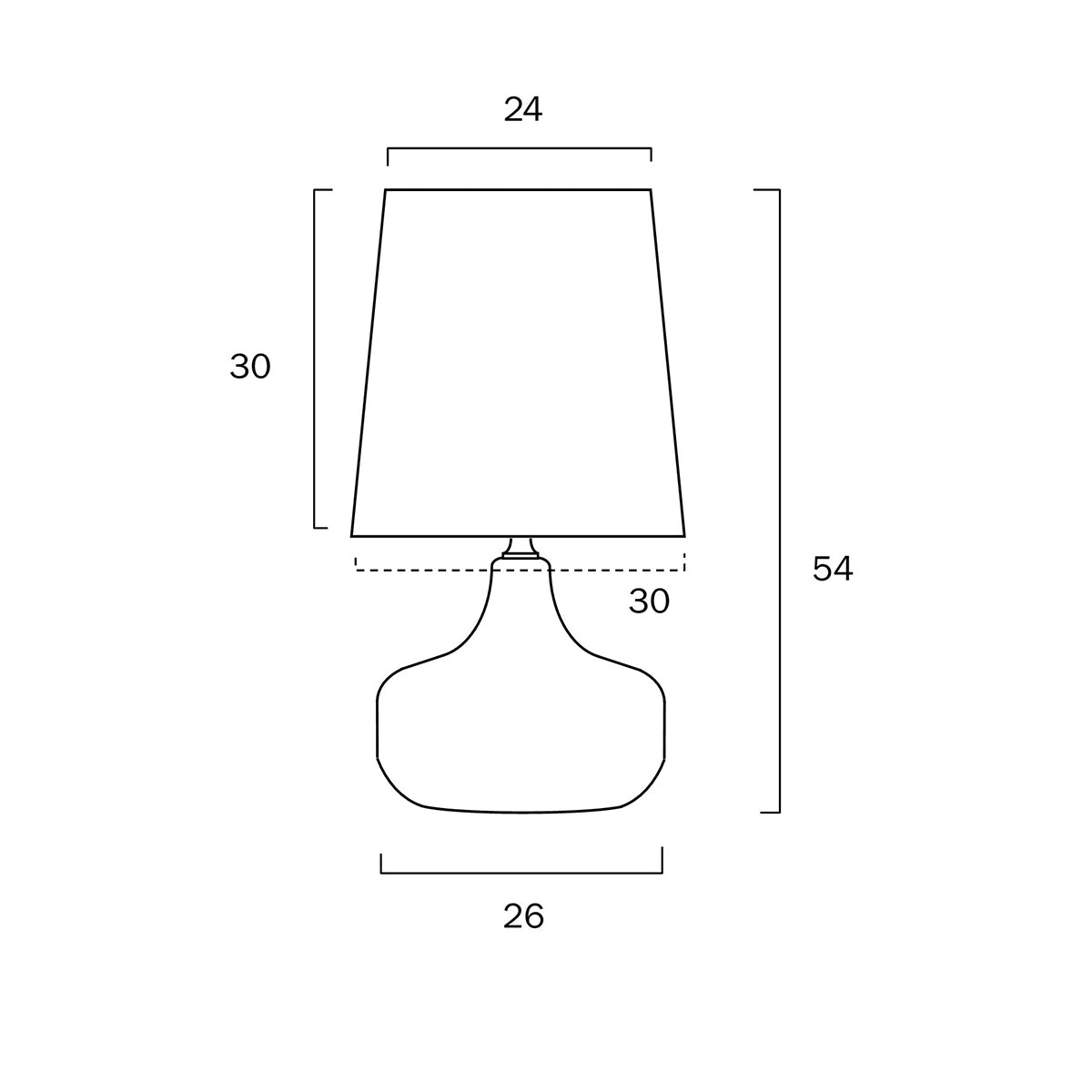 Gabino Ceramic Table Lamp