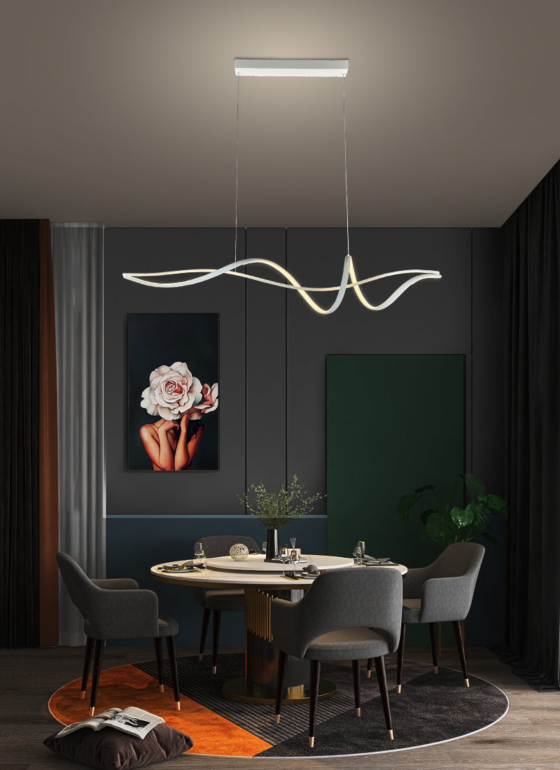 Bocchio Spiral Pendant Light 1200mm
