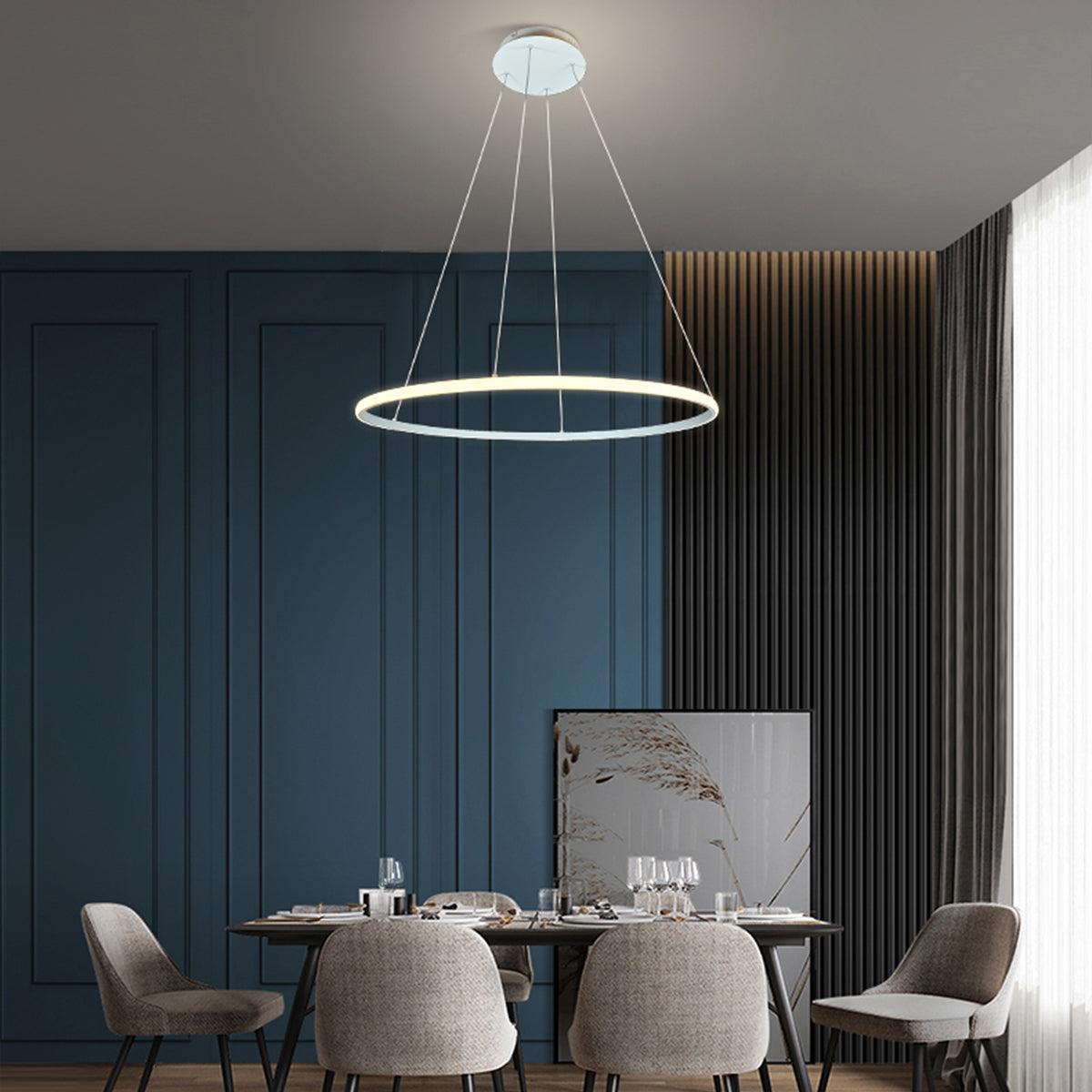 Marcello Small Ring Pendant LED Light