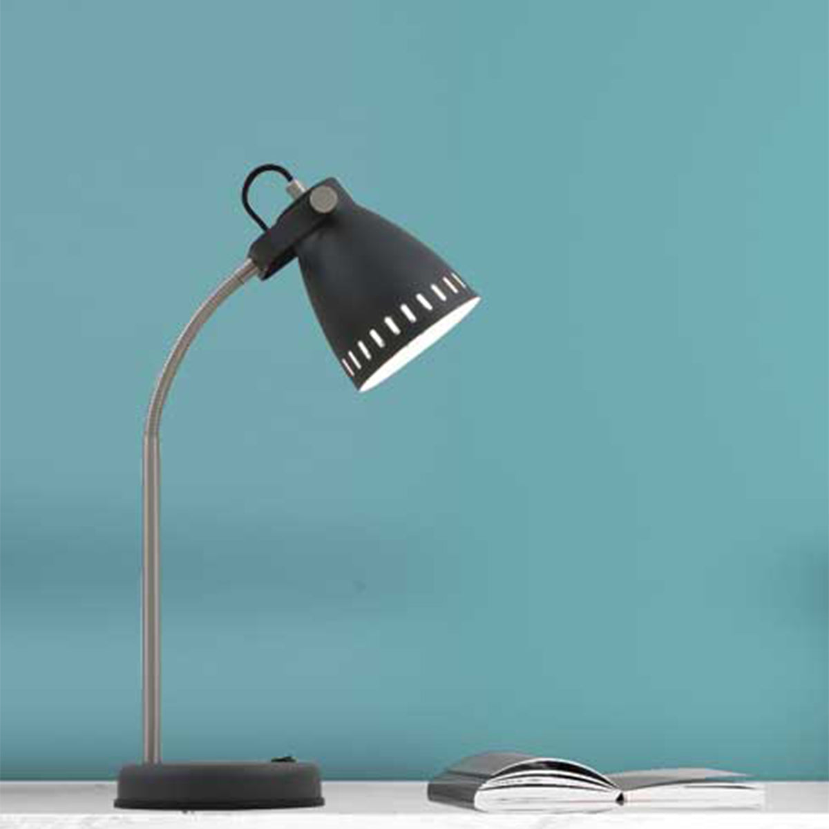 Nova Desk Lamp with Adjustable Metal Shade