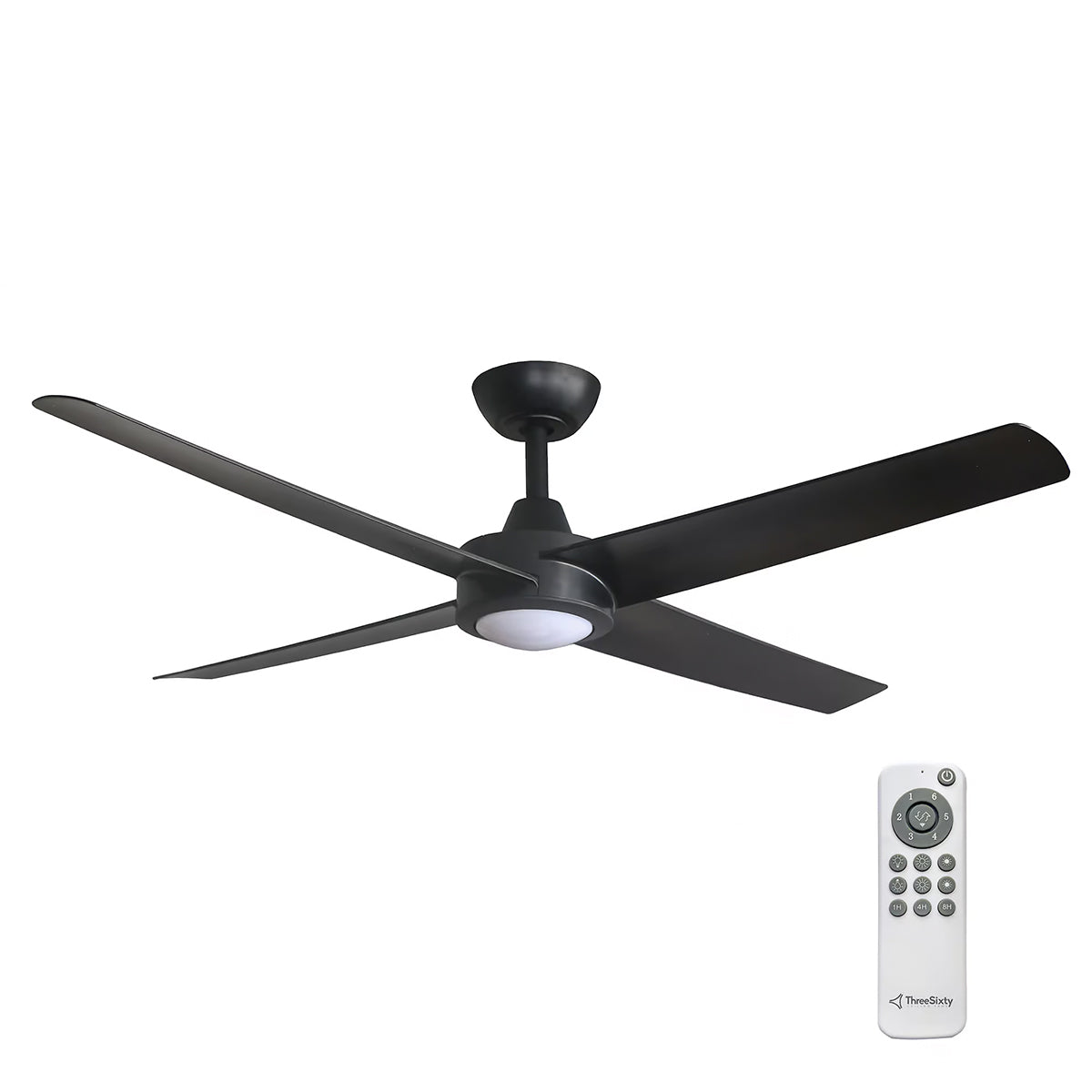 Ambience Uplight 48" DC Ceiling Fan with LED Light & Remote