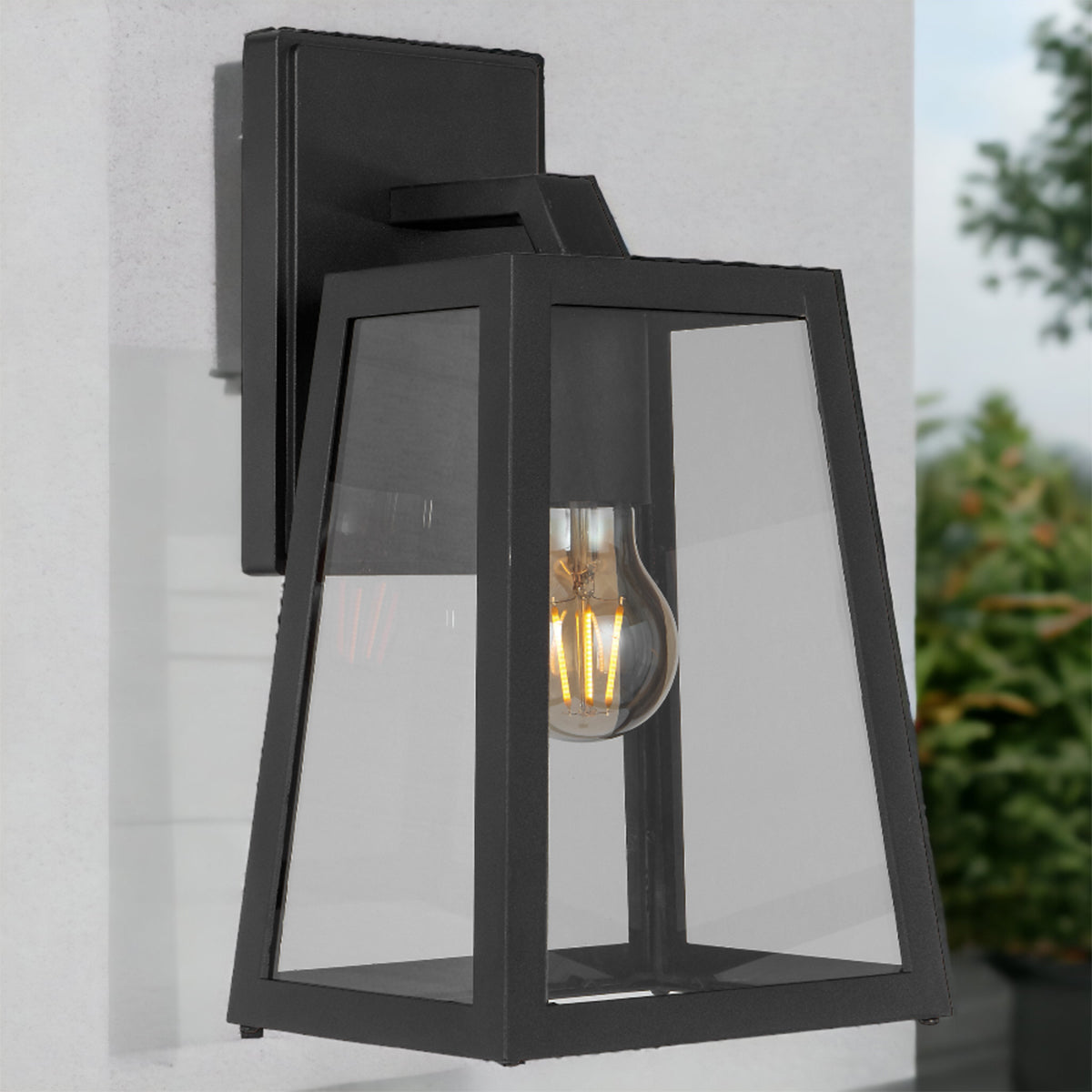 Cosca 145 Exterior Wall Lamp with Aluminium Frame