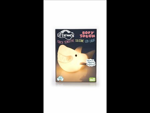 Lil Dreamers Baby Shark Soft Touch LED Rechargeable Night Light