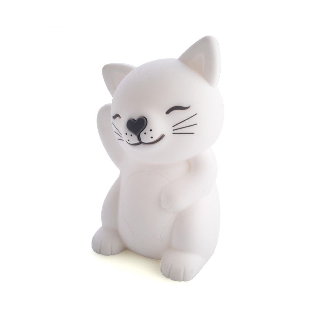 Lil Dreamers Cat Animal Soft Touch LED Rechargeable Night Light