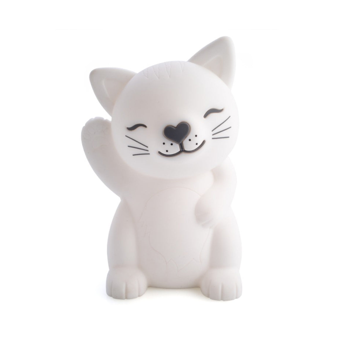 Lil Dreamers Cat Animal Soft Touch LED Rechargeable Night Light