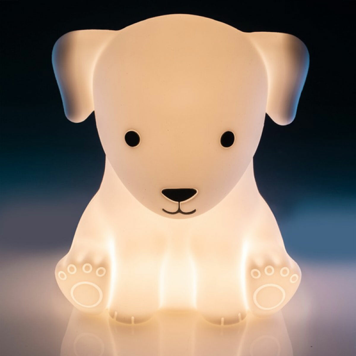 Lil Dreamers Dog Animal Soft Touch LED Rechargeable Night Light