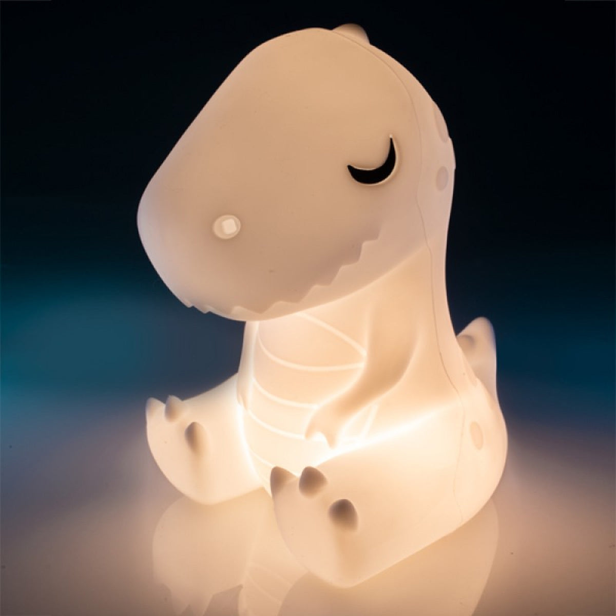 Lil Dreamers T-Rex Animal Soft Touch LED Rechargeable Night Light