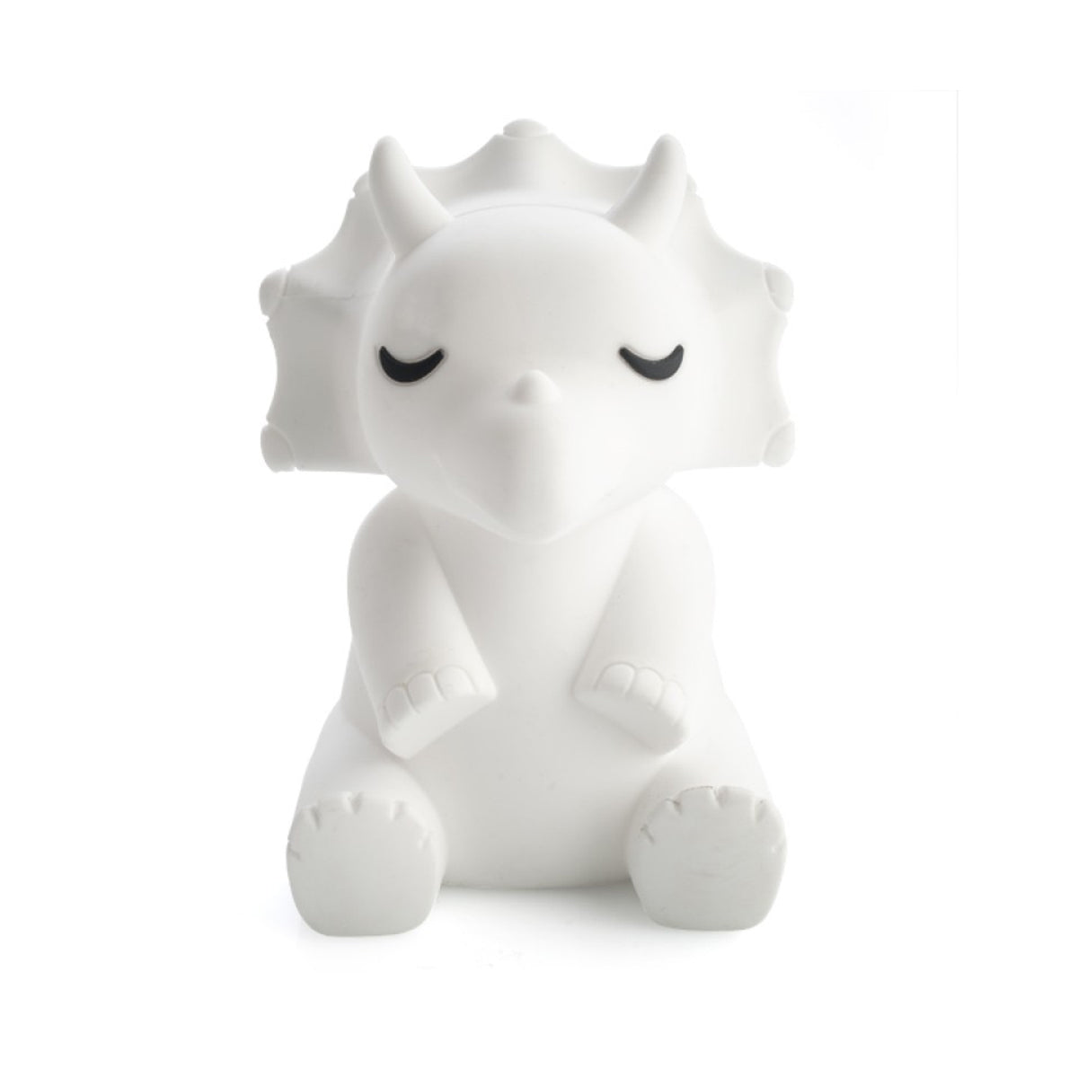 Lil Dreamers Triceratops Animal Soft Touch LED Rechargeable Night Light