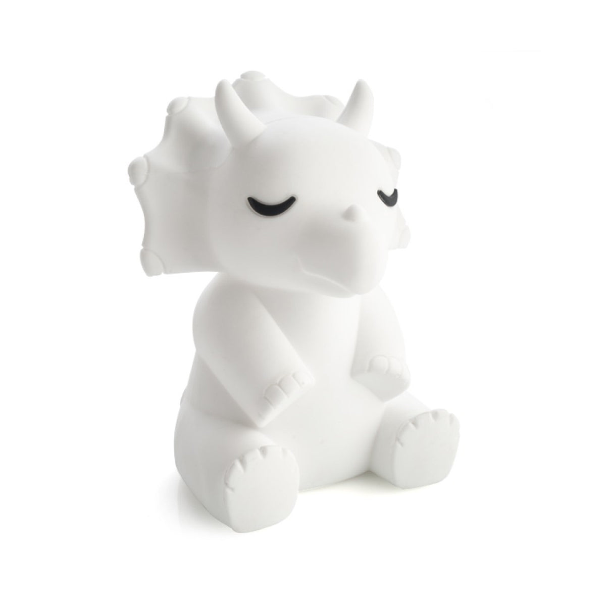 Lil Dreamers Triceratops Animal Soft Touch LED Rechargeable Night Light