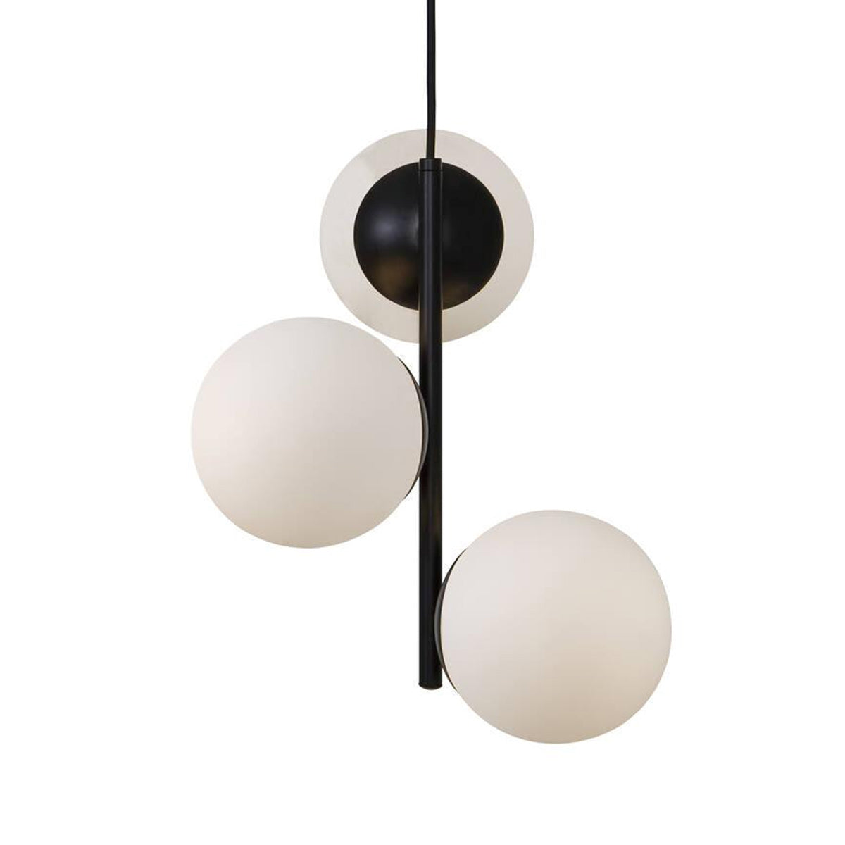 Lilly 3 Light Opal Glass Pendant Light