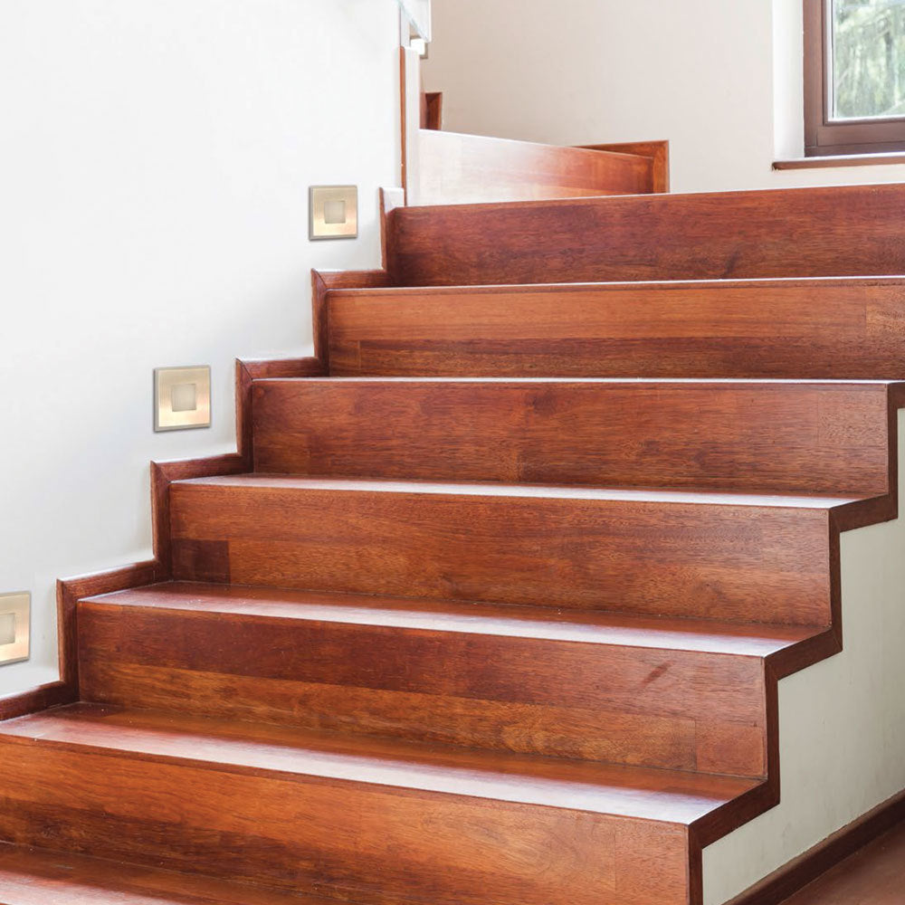 Lima 3W Round LED Step Light - Efficient Aluminium Design