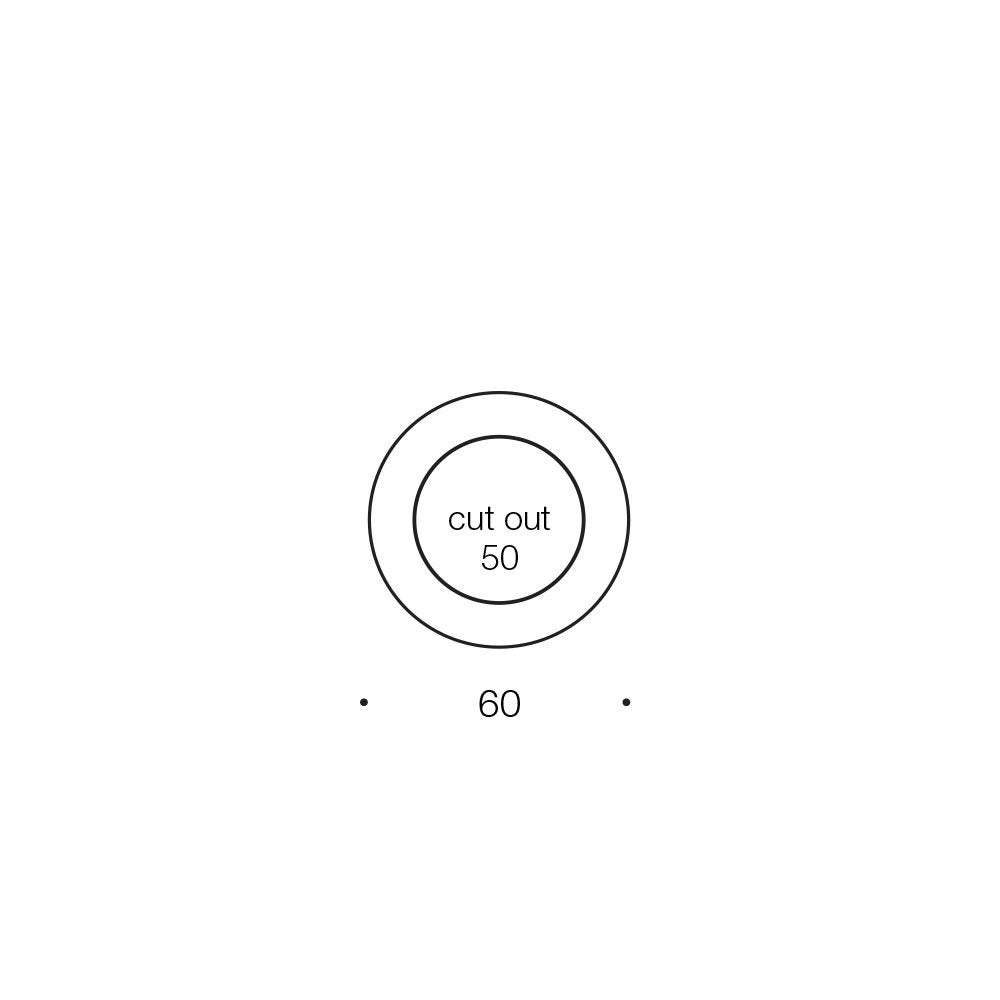 Lima 3W Round LED Step Light - Efficient Aluminium Design