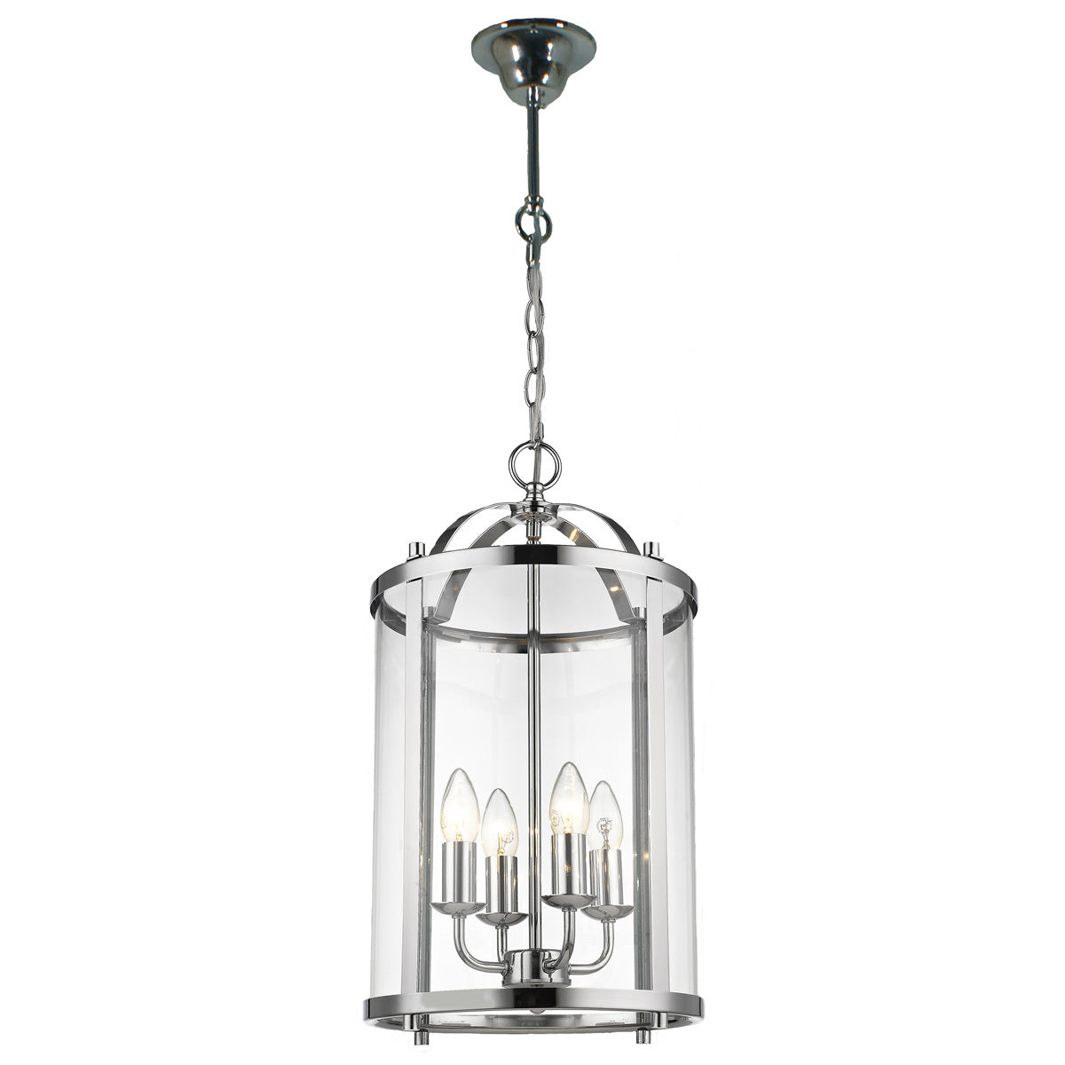 Manor 4 Light Metal Pendant