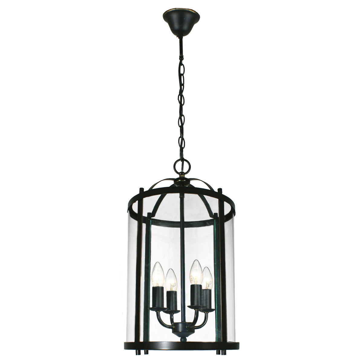 Manor 4 Light Metal Pendant