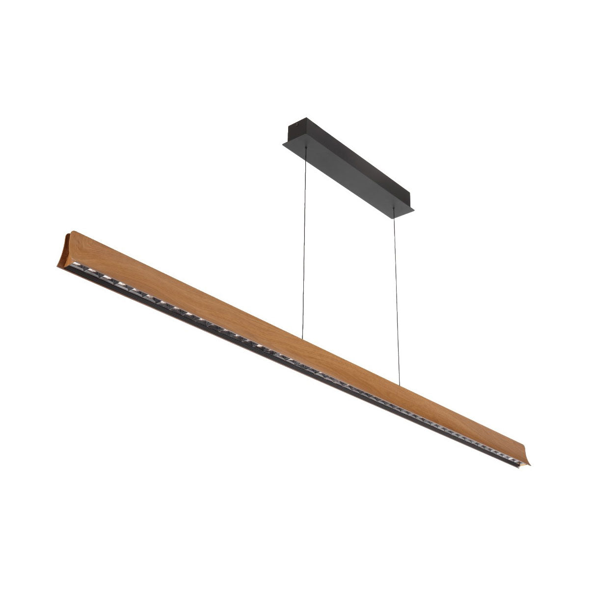 Lucid 50W LED Tri-Colour Linear Pendant Light - Adjustable Brightness