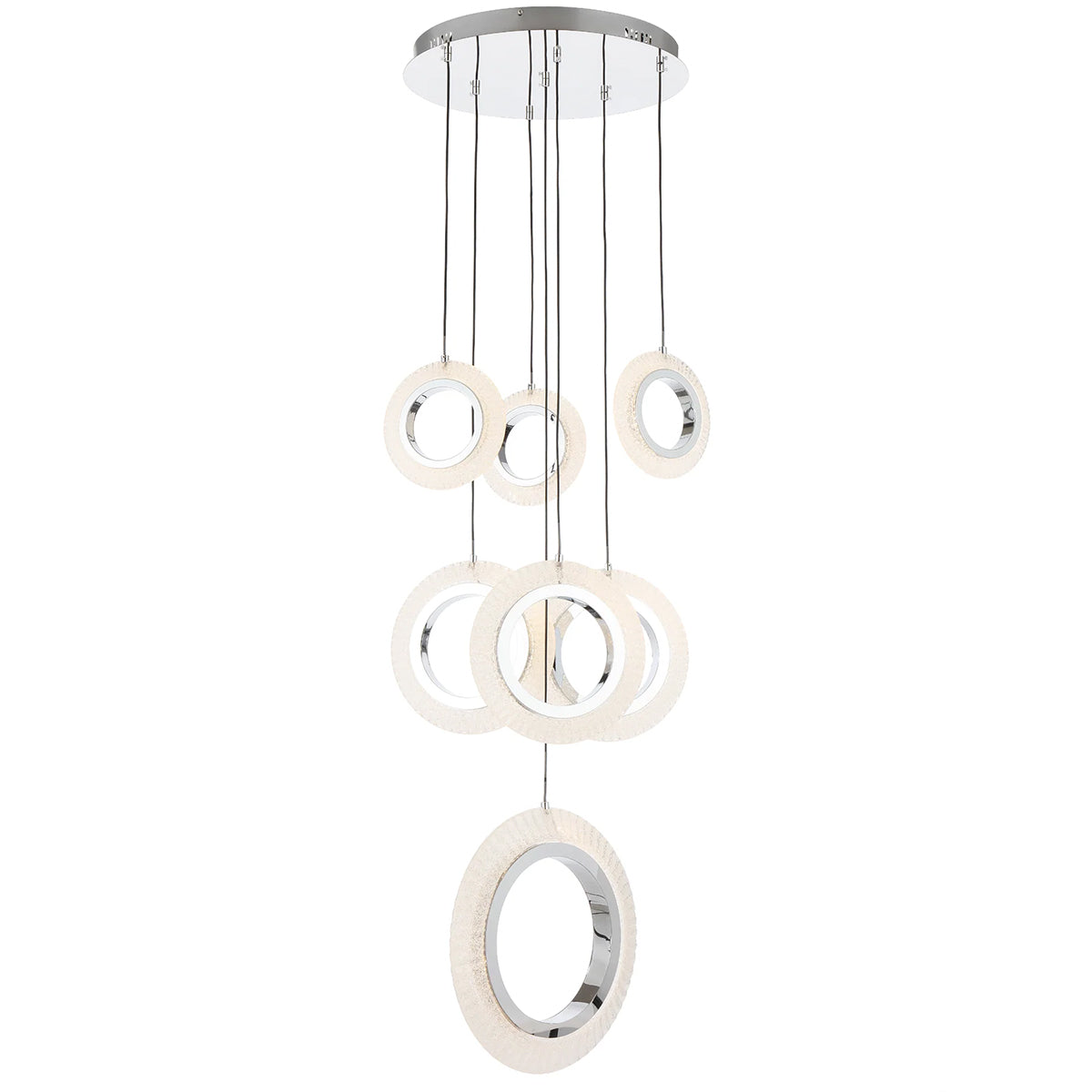 Luna 7 Light Tri-Colour LED Pendant Light