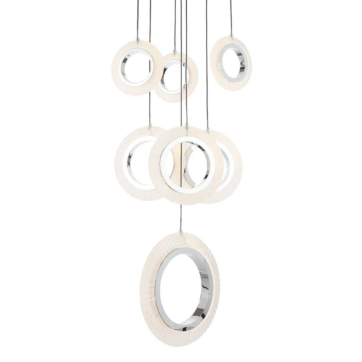 Luna 7 Light Tri-Colour LED Pendant Light