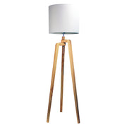 Lund Scandi Timber Floor Lamp