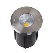 Magneto 24V 9W LED 316 Stainless Steel Magnetic Induction Inground Light-3000K Warm White