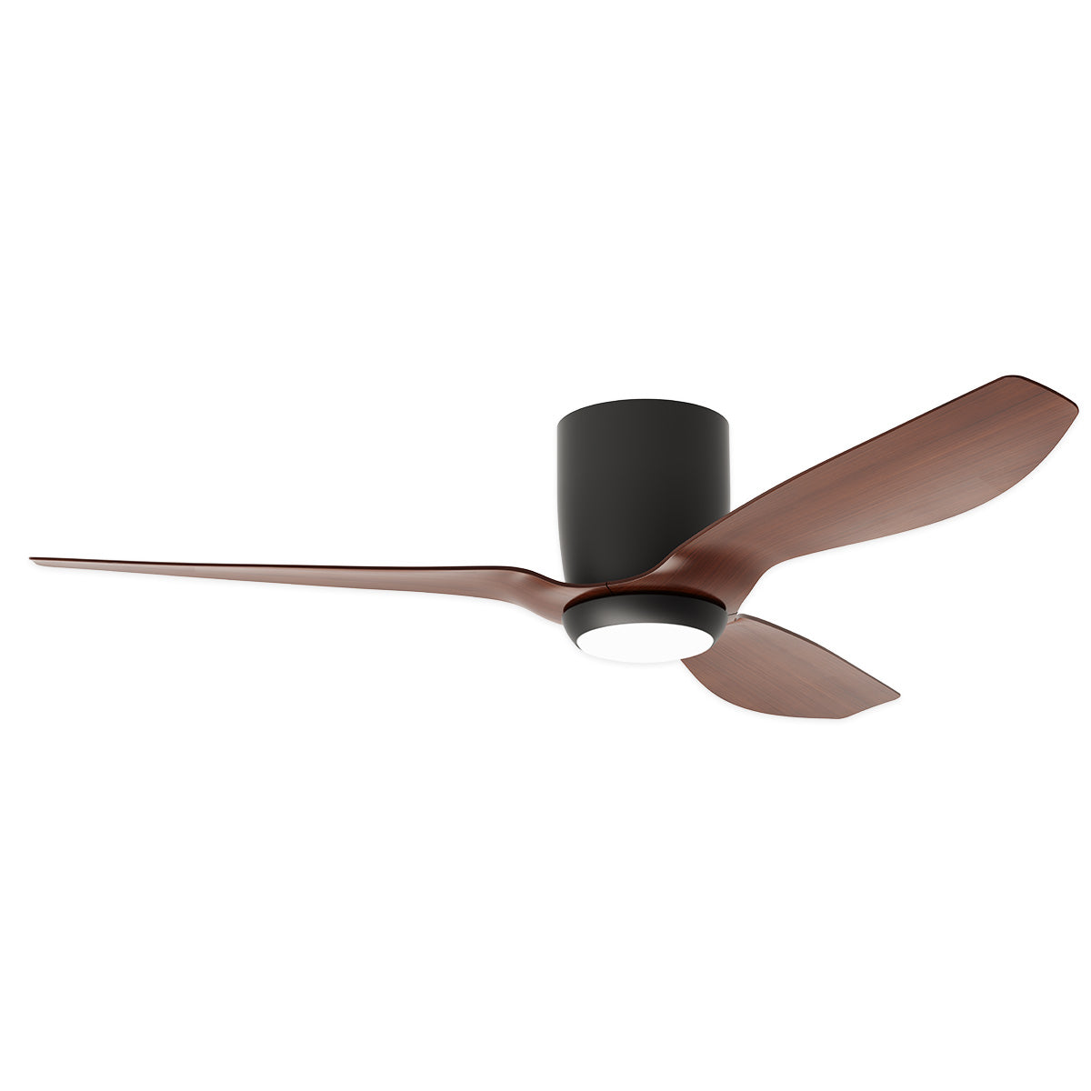Ares 52" Low Profile Smart DC Ceiling Fan with LED Light & Remote
