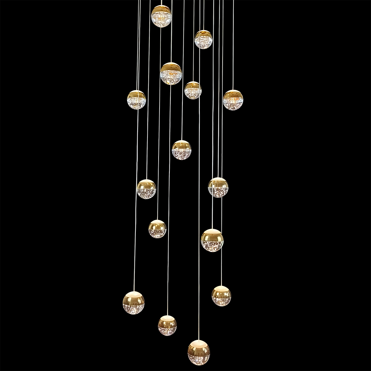Messina 10 LED Cluster Ball Pendant Light