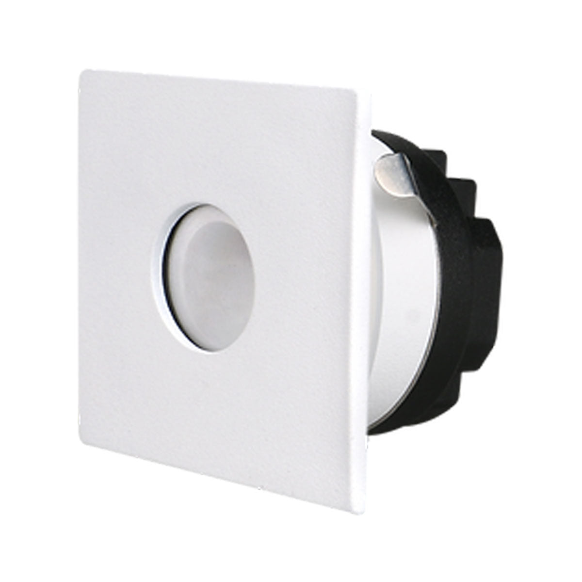 Recessed Square Indoor Step LED Light with Round Trim