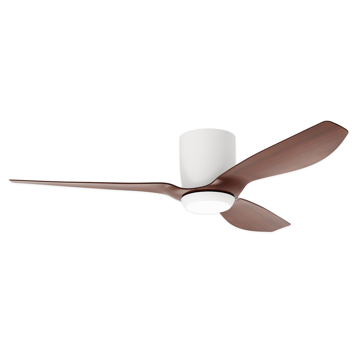Ares 52" Low Profile Smart DC Ceiling Fan with LED Light & Remote