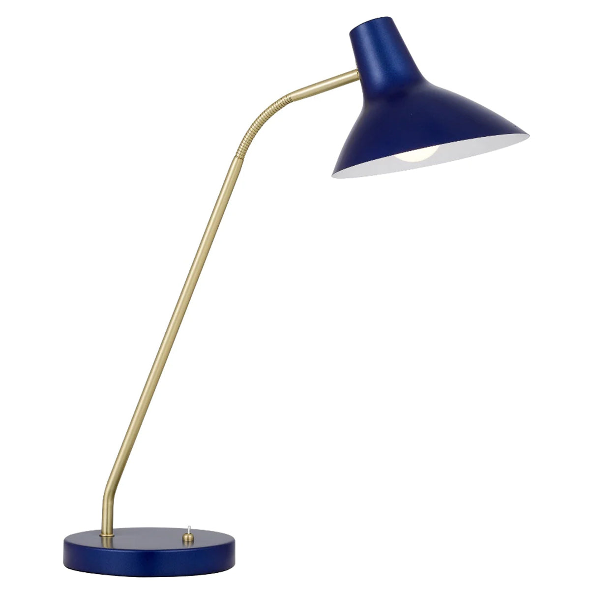 Farbon Desk Lamp Adjustable Brass Arm Metal Design