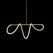 Roparo Linear LED Rope Pendant Light - 1100mm