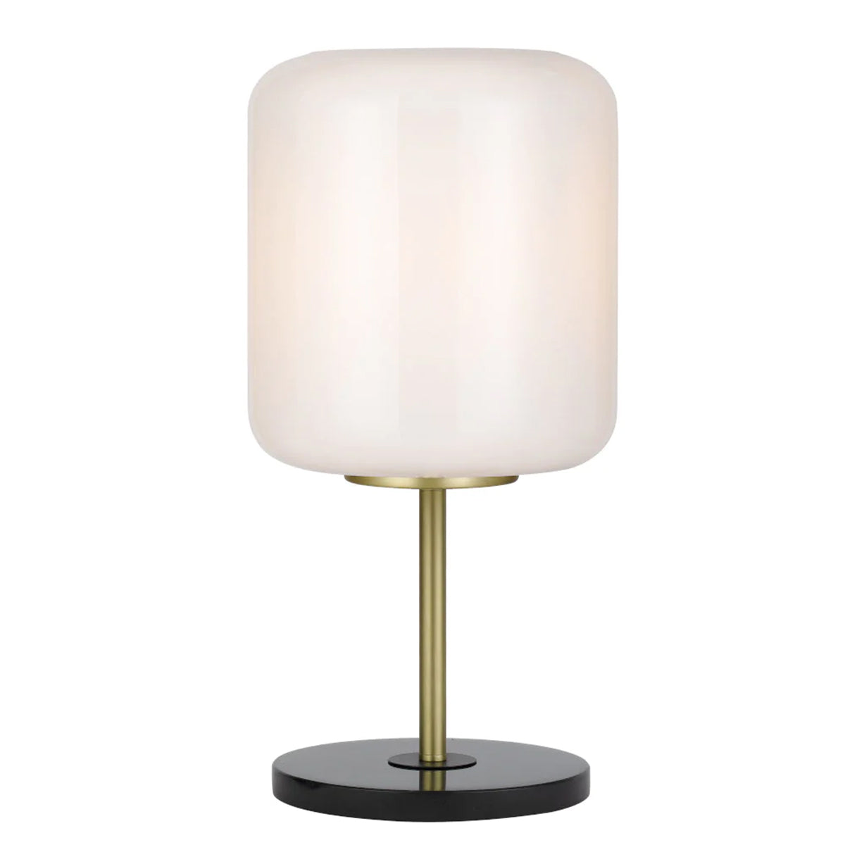 Korova Marble Table Lamp with Blown Glass Shade