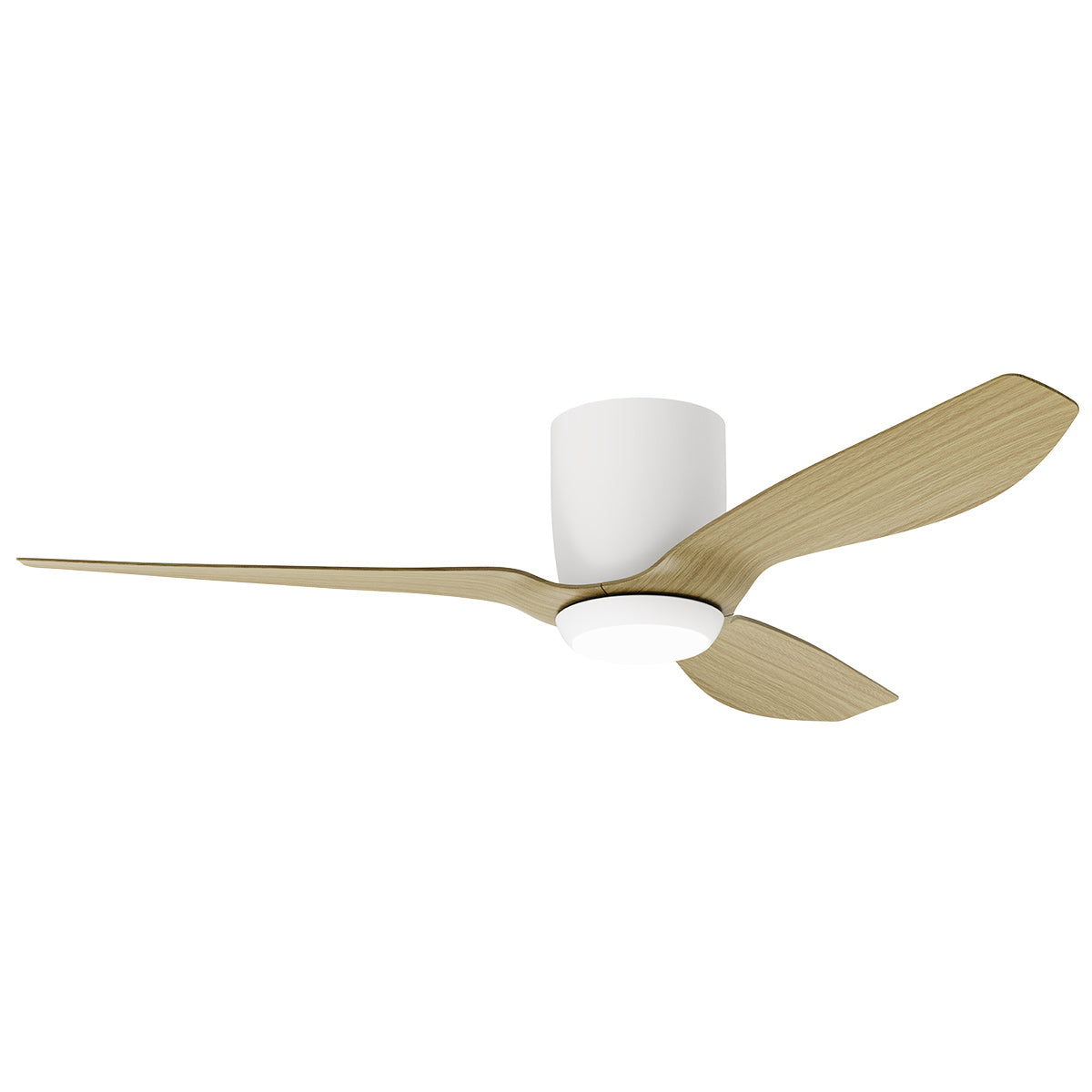 Ares 52" Low Profile Smart DC Ceiling Fan with LED Light & Remote
