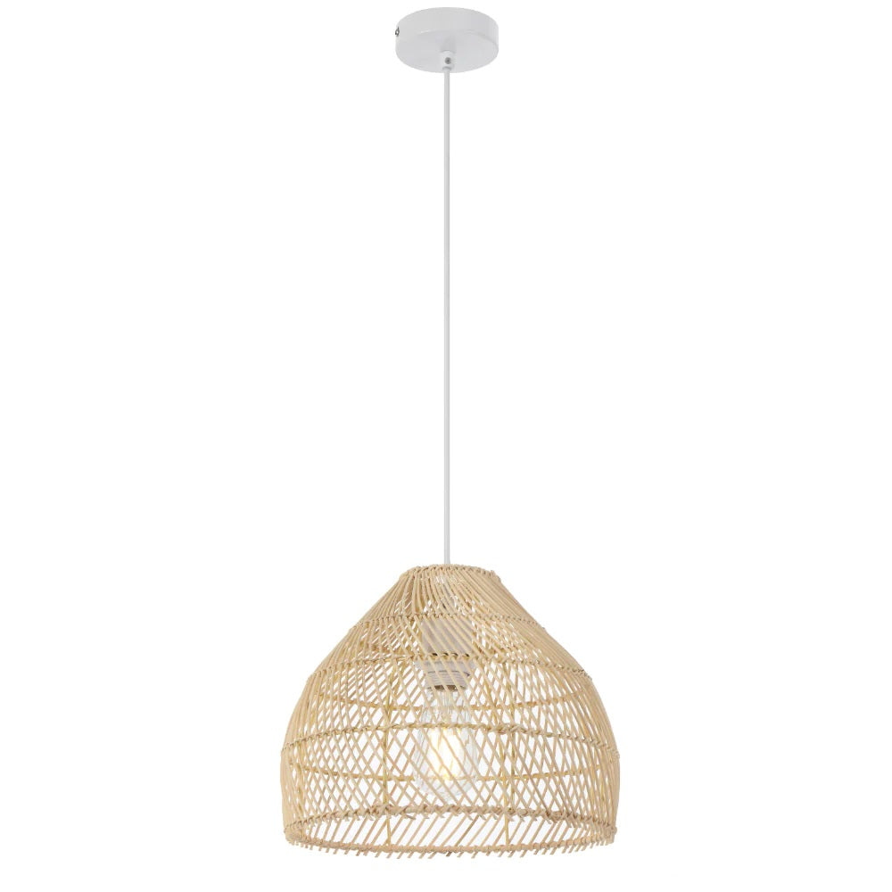 Frya Rattan Pendant Light - Hand Woven Design