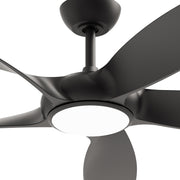 Vellora 54" Smart DC Ceiling Fan with LED Light & Remote