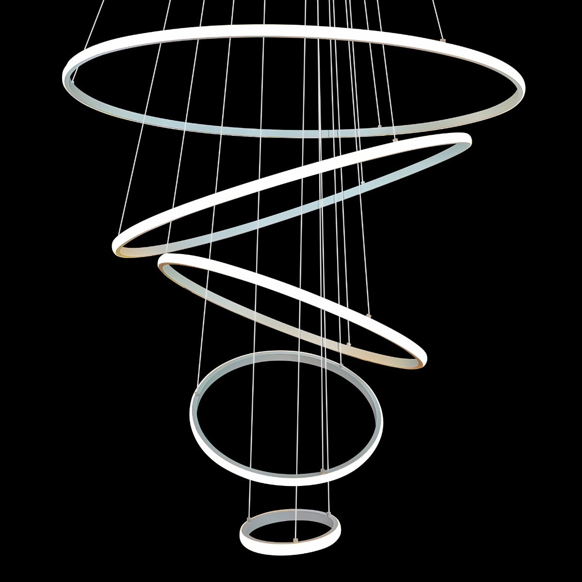 Marcello 5 Ring Pendant LED Light