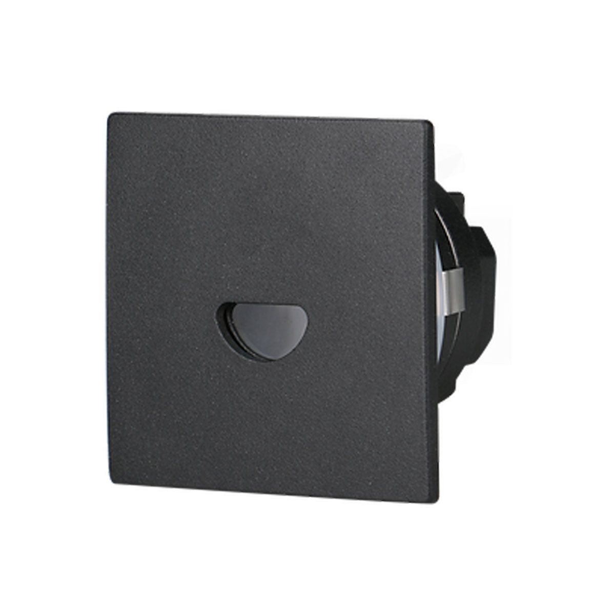 Recessed Square Indoor Step Light with Eyelid Trim