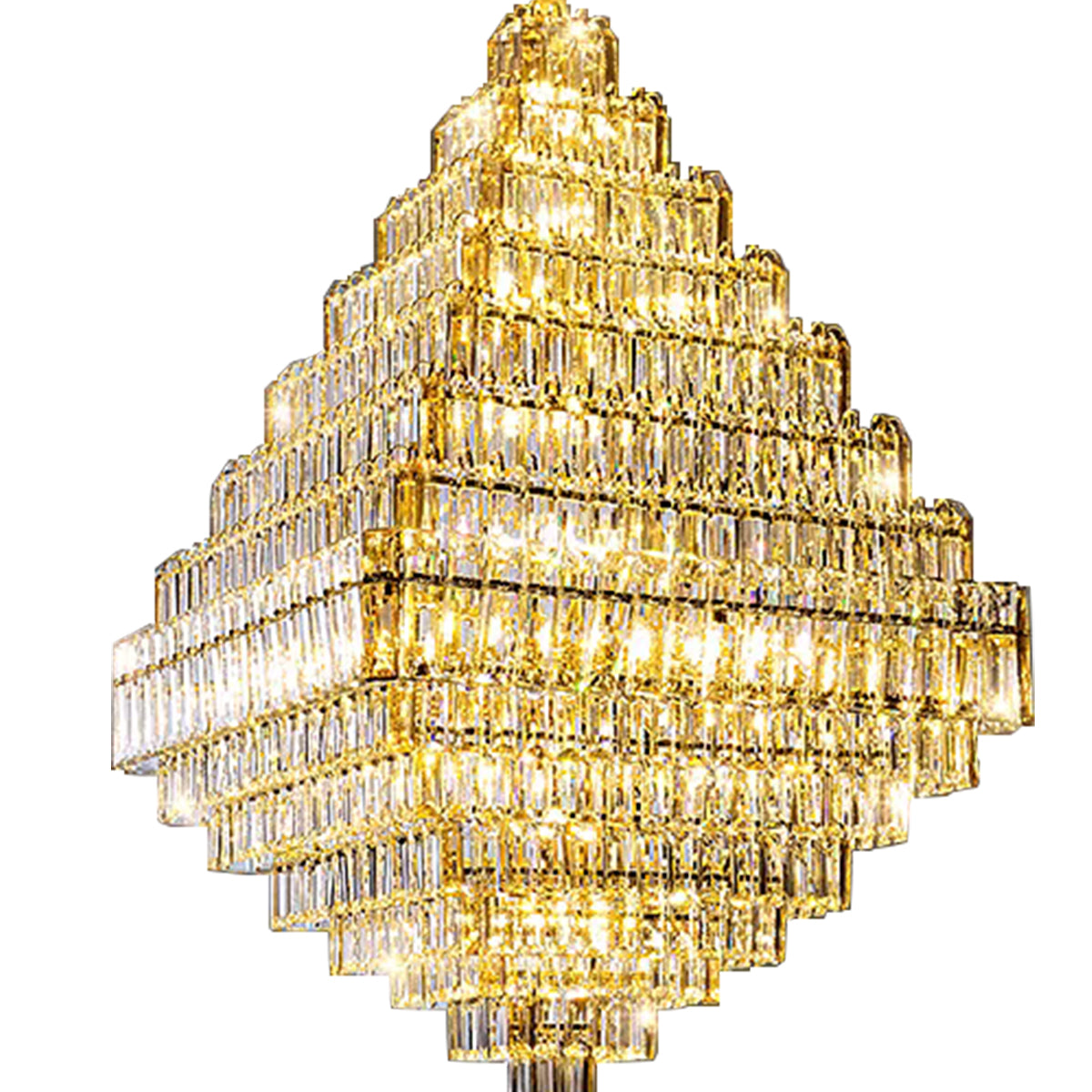 Milano Crystal Chandelier with 30 Lights