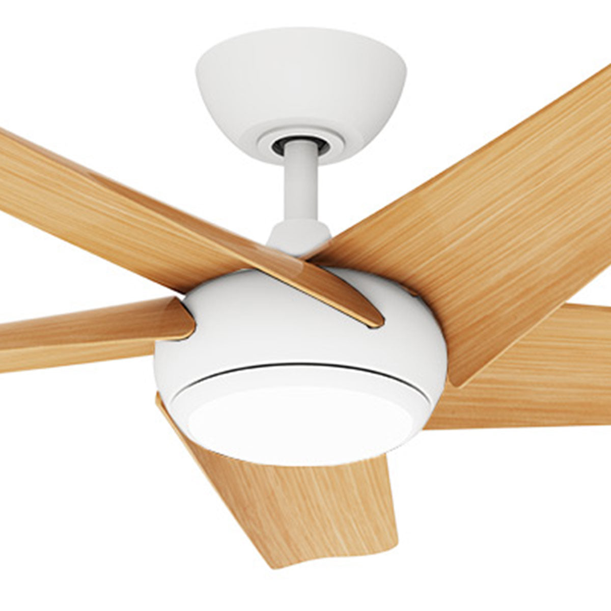 Geo Smart DC Ceiling Fan with Remote & LED Light