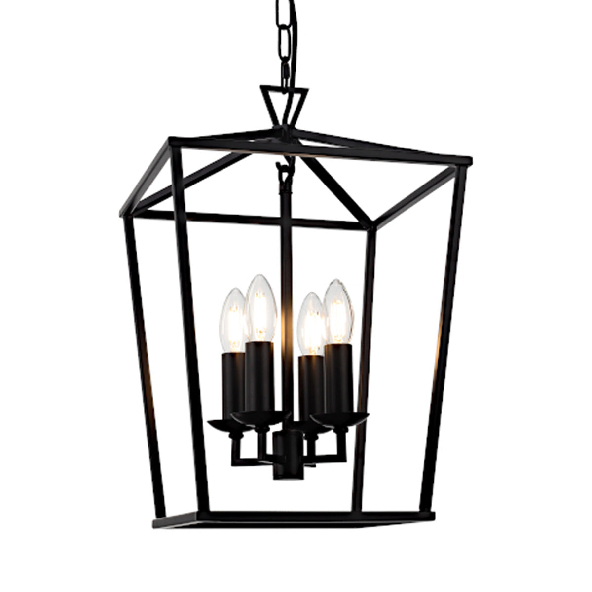 Pergian 4 Light Candle Pendant with Adjustable Chain